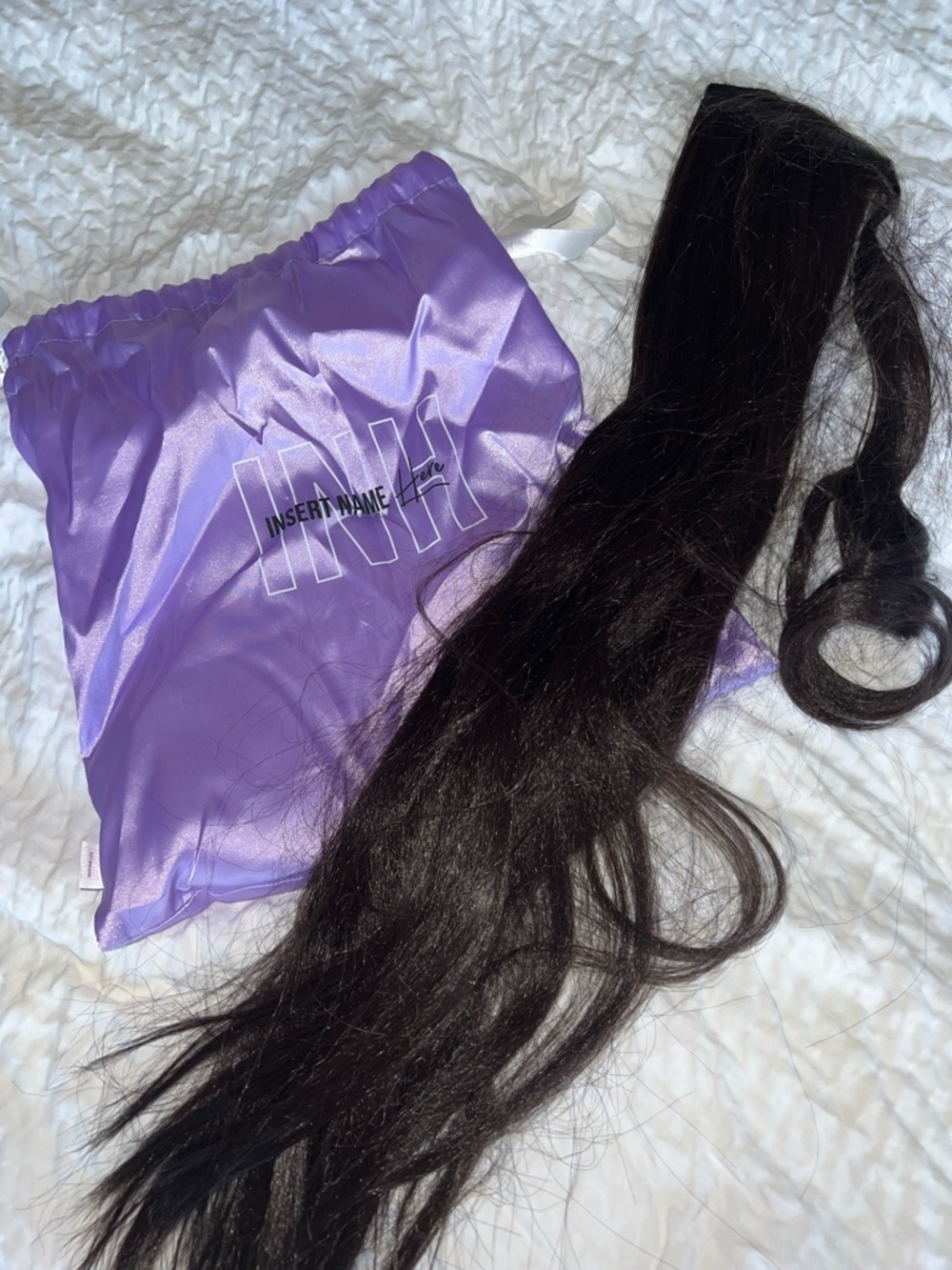 Remy Clip-In Ariana Grande like Ponytail Extension - Black